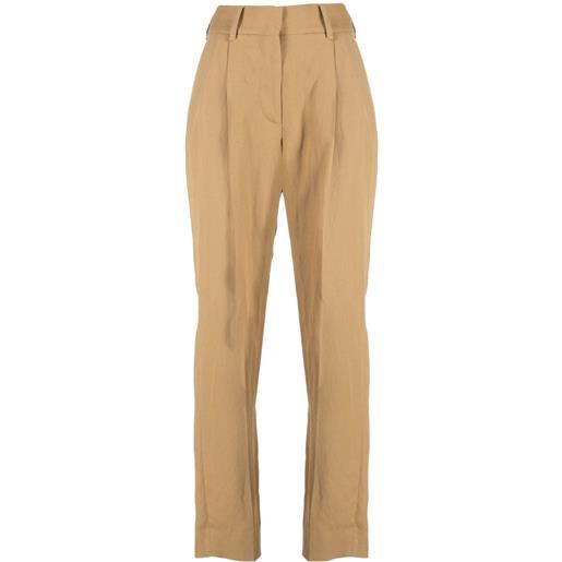 Blazé Milano pantaloni sartoriali con pieghe - marrone