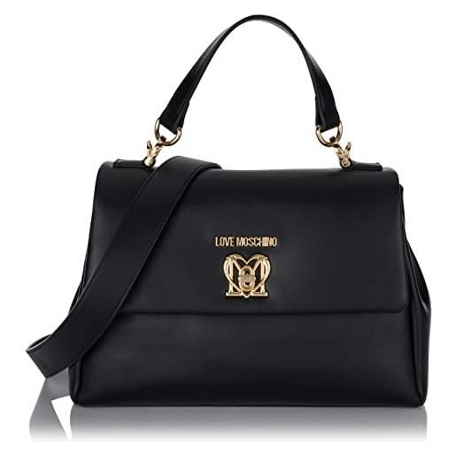 Borsa donna a mano Love Moschino, cammello