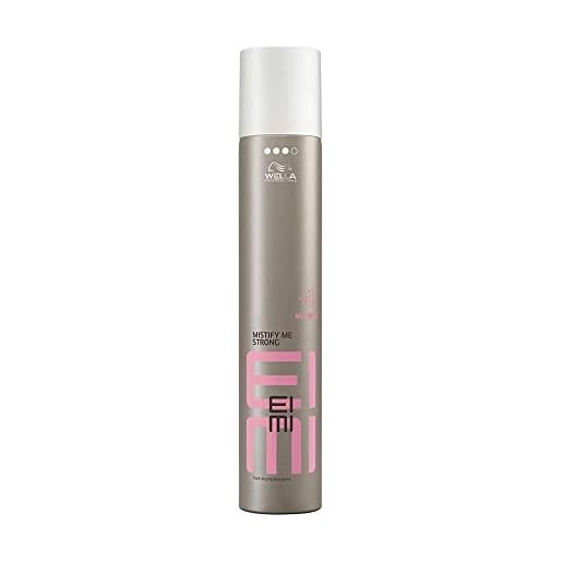 EIMI wella professionals EIMI mistify me strong | lacca spray tenuta forte, spray modellante | tenuta fino a 24 ore | protegge da umidità, calore, raggi uv | per tutti i tipi di capelli, 500ml