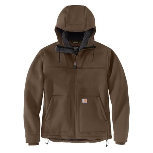 Carhartt super dux relaxed fit sherpa lined active jac, giacca active uomo, coffee, xl