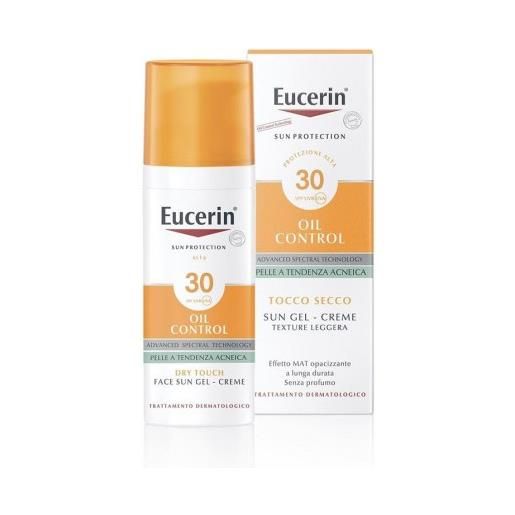 Eucerin sun oil control crema solare viso per pelli grasse spf 30 50 ml