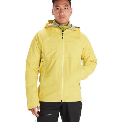 Marmot mitre peak jacket giallo m uomo