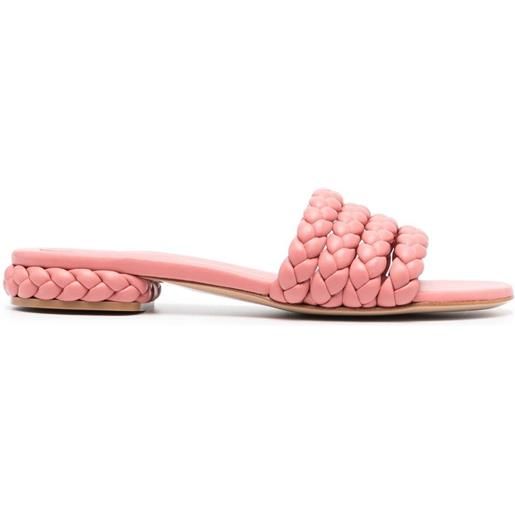 Gianvito Rossi sandali con suola piatta - rosa