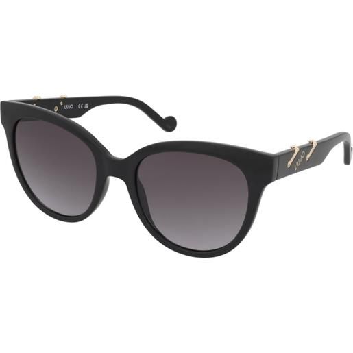 LIU JO lj750s 001 | occhiali da sole graduati o non graduati | plastica | tondi | nero | adrialenti