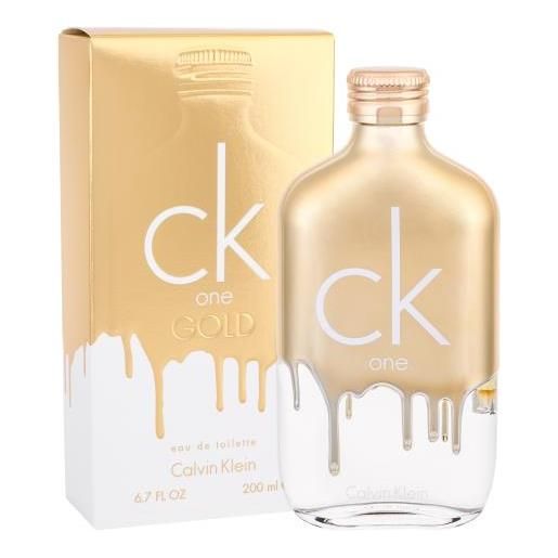 Calvin Klein ck one gold 200 ml eau de toilette unisex