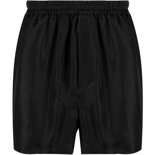 SAPIO shorts con vita elasticizzata - nero