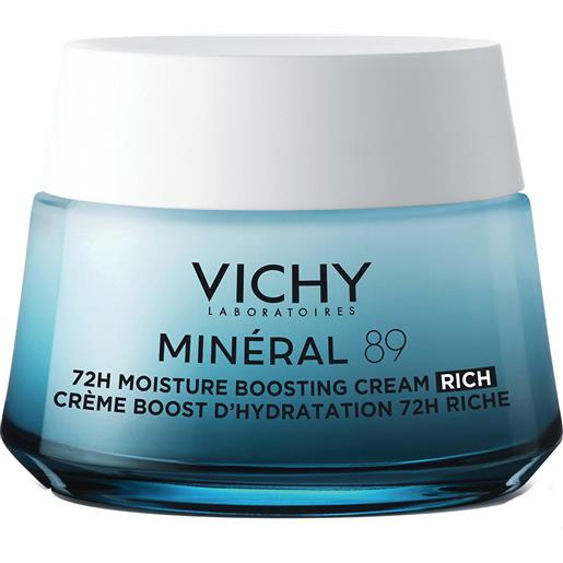 VICHY (L'Oreal Italia SpA) vichy mineral 89 crema booster idratante ricca - crema viso da giorno per pelle molto secca - 50 ml
