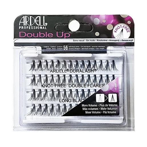 Ardell double individual lashes - knot free - long black