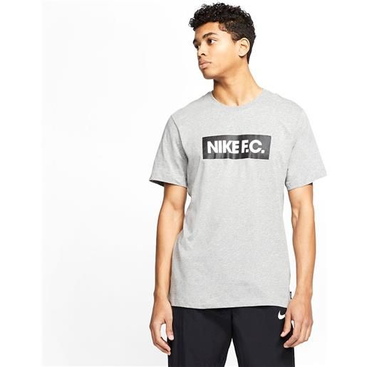 Nike fc se11 short sleeve t-shirt grigio xl uomo