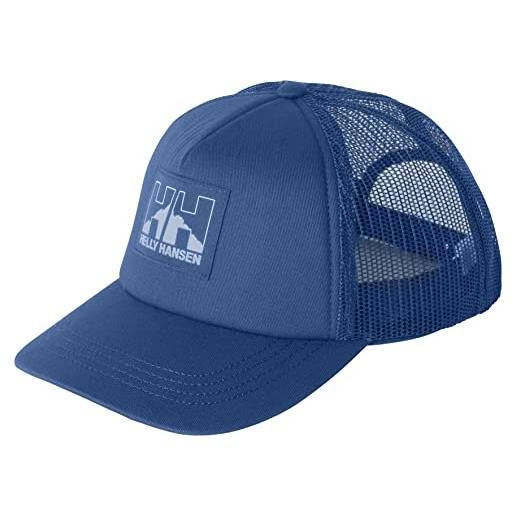 Helly Hansen berretto hh trucker cappellino, azzurro, taglia unica uomo
