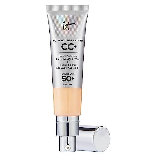IT Cosmetics your skin but better cc+ cream foundation spf50+ #light medi