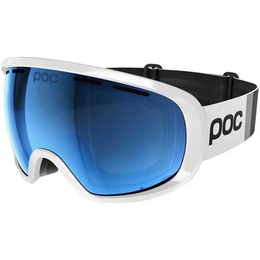 Poc fovea clarity comp ski goggles bianco spektris blue/cat2