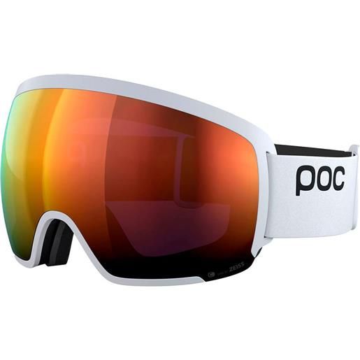 Poc orb clarity ski goggles bianco spektris orange/cat2