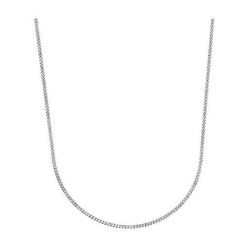 Amor collana in argento 925 unisex donna uomo, 42 cm, argento, in confezione regalo, 2017686
