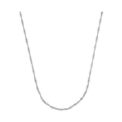 Amor collana in argento 925 da donna, 50 cm, argento, in confezione regalo, 9436484