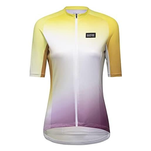 GORE WEAR maglia traspirante da ciclismo da donna, cloud, rapida evaporazione dell'umidità, con tasche, maglia a maniche corte da ciclismo