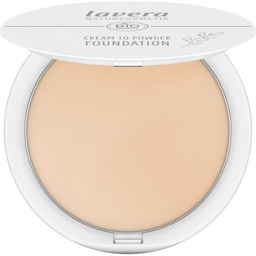 Lavera make-up viso cream to powder foundation 01 light