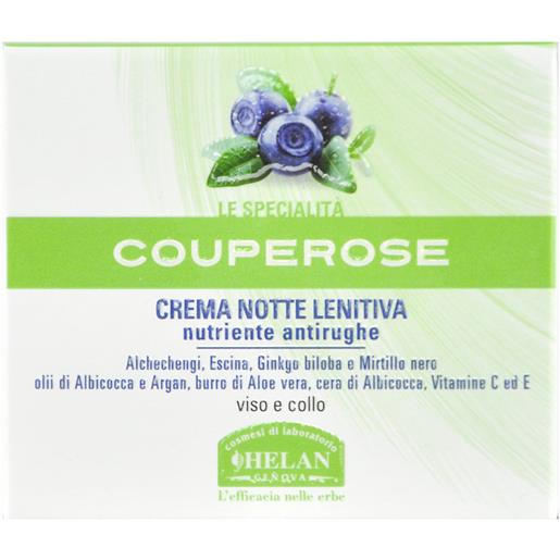 HELAN couperose - crema notte lenitiva nutriente antirughe 50ml