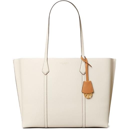 Tory Burch borsa tote perry in pelle - bianco