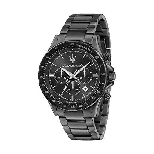 Maserati orologio uomo sfida limited edition, cronografo, analogico, r8873640016