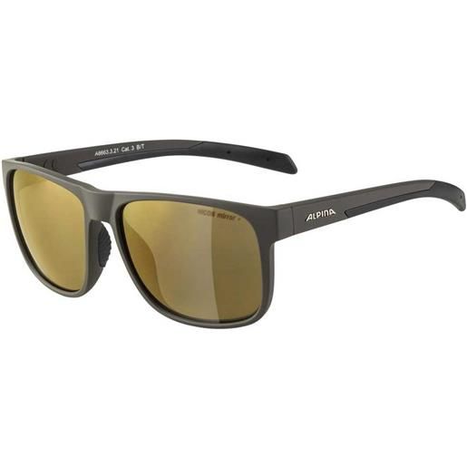 Alpina nacan iii hm mirrored polarized sunglasses grigio hicon gold mirror/cat3