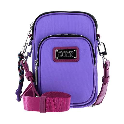 Mandarina Duck style, phone holder donna, tillandsia purple, taglia unica