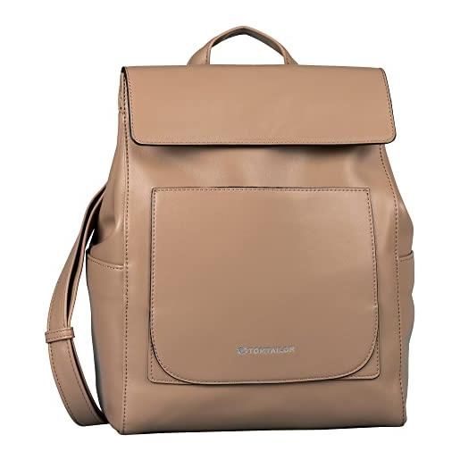 TOM TAILOR bags emilie damen rucksack backpack, 12 l beige