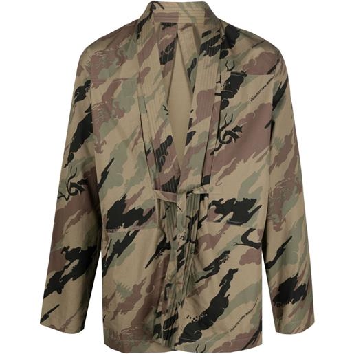 Maharishi giacca con stampa camouflage - toni neutri