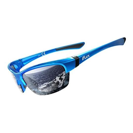 ICECUBE avento - occhiali da sole sportivi polarizzati, protezione uv400, con funzione antiscivolo e montatura leggera, per uomini e donne durante la guida, corsa, baseball, golf, sport casual e