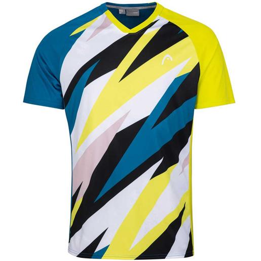 Head Racket striker short sleeve t-shirt blu 128 cm ragazzo