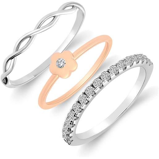 GioiaPura anello donna gioiello gioiapura argento 925 ins028an340rswh-16