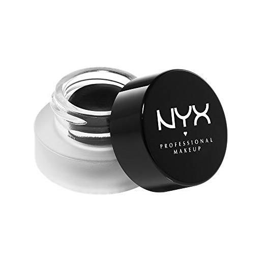 NYX PROFESSIONAL MAKEUP nyx professional make up epic black mousse eyeliner, finish opaco, resistente all'acqua, nero