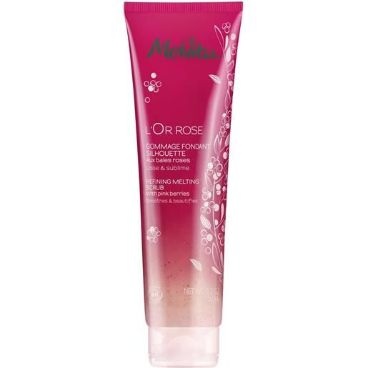 MELVITA gommage fondant silhouette 150ml esfoliante