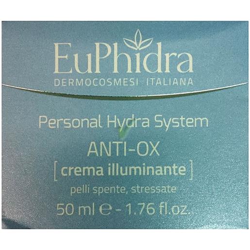 Euphidra personal hydra system antiox crema illuminante 50 ml