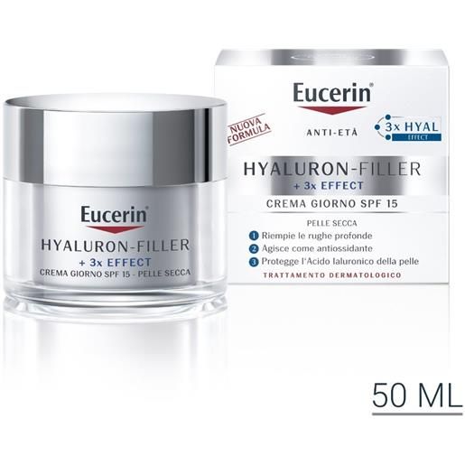 Eucerin hyaluron-filler giorno crema antirughe pelle secca 50 ml
