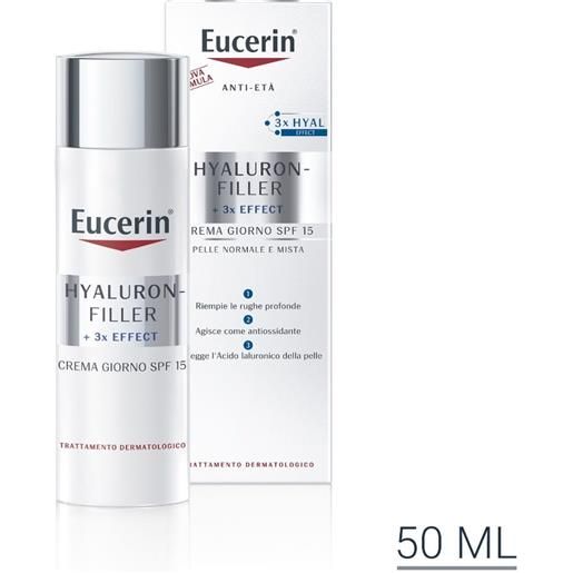 Eucerin hyaluron-filler giorno crema antirughe pelle normale e mista 50 ml