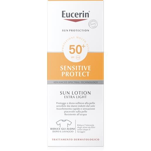 Eucerin sun crema solare sfp 50+ crema sun extra leggera protezione corpo 150 ml