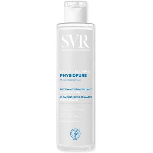SVR physiopure acqua micellare detergente struccante pelli sensibili 200 ml