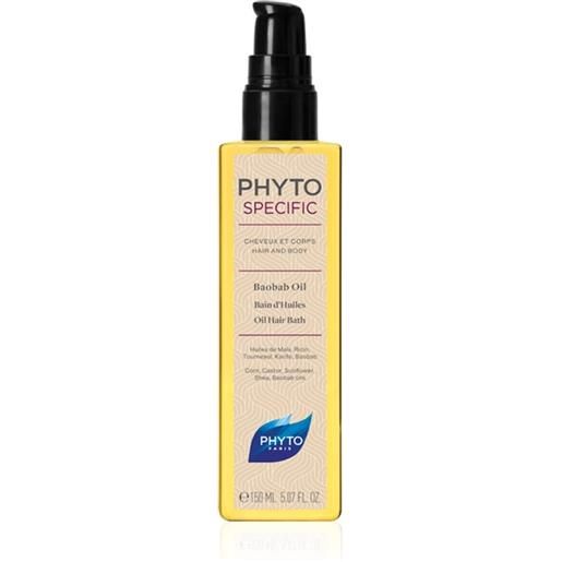 Phyto Paris phyto phytospecific baobab oil nutriente per corpo e capelli ricci e mossi 150 ml