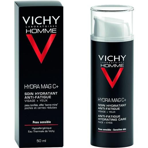 Vichy homme hydra mag c+ trattamento idratante anti-fatica viso occhi 50 ml