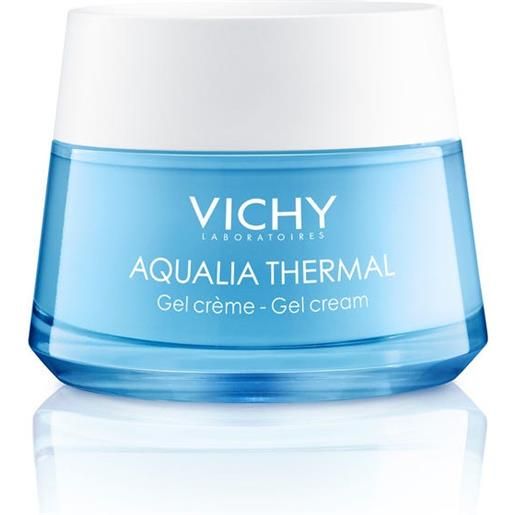 Vichy aqualia crema -gel viso idratante per pelle da normale a mista con acido ialuronico 50 ml