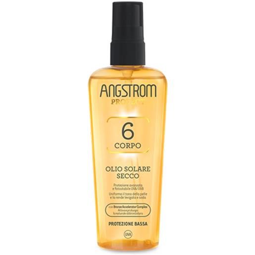 Angstrom olio secco spray spf 6 protezione corpo 150 ml