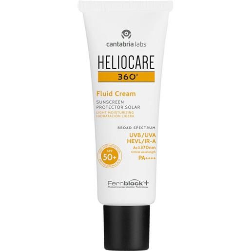 Heliocare 360° fluido crema solare spf 50+ protezione viso e corpo 50 ml