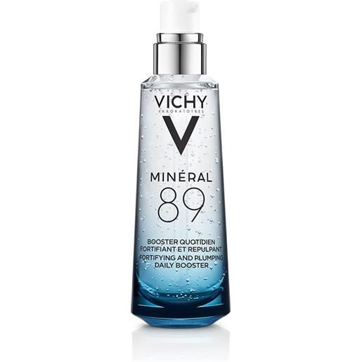 Vichy mineral 89 booster quotidiano fortificante e rimpolpante con acido ialuronico 75 ml