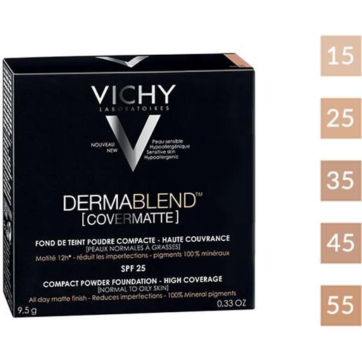 Vichy demablend covermatte fondotinta in polvere compatto 9,5 g