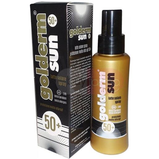 Efarma golderm sun spf 50+ spray solare protettivo pelli chiare e sensibili 100 ml