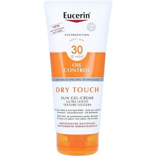 Eucerin sun gel- crema dry touch spf 30 corpo 200 ml