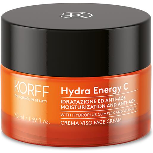 Korff hydra energy c crema viso anti-age per pelli secche 50 ml