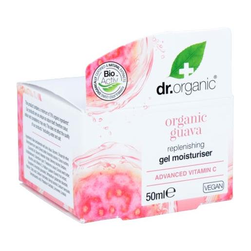 Dr. Organic guava gel viso idratante e illuminante 50 ml