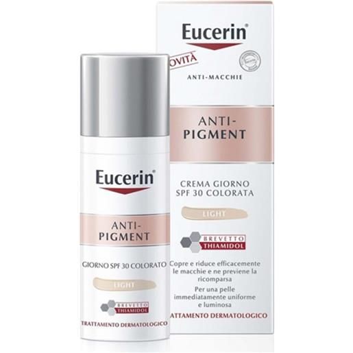 Eucerin anti-pigment crema giorno colorata spf 30 light 50 ml